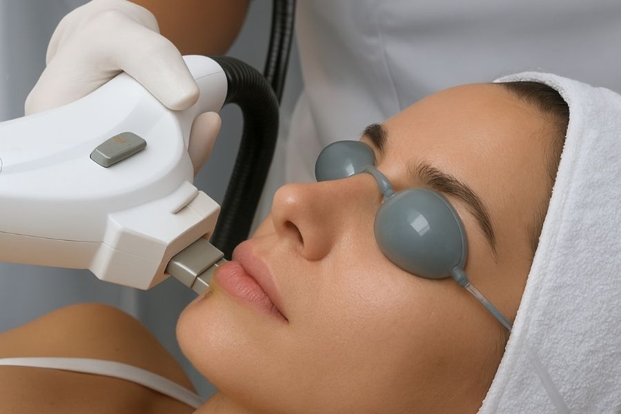 Tratamiento con Luz Pulsada Intensa IPL Cellec V para afecciones dermatológicas