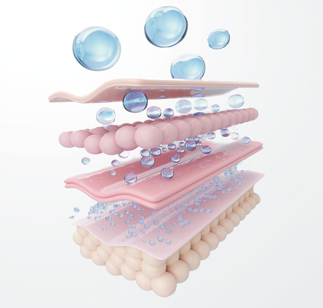 Ícono de equilibrio microbiológico en la piel y el cuero cabelludo